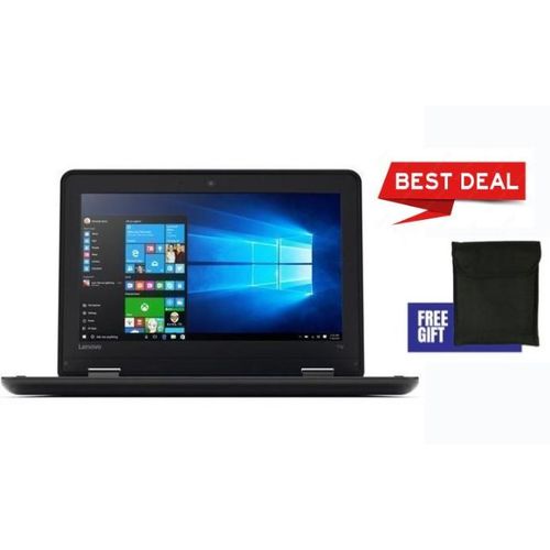 Lenovo Refurbished Certified 11e 8GB RAM 128GB SSD 11.6"-Black (3MTHS WRTY) Grade A