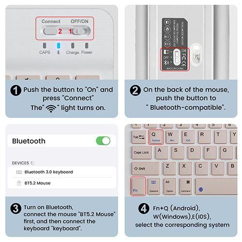 Wireless Bluetooth Keyboard