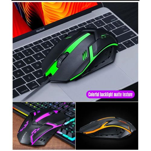 Gaming Keyboard and Mouse Combo-Black